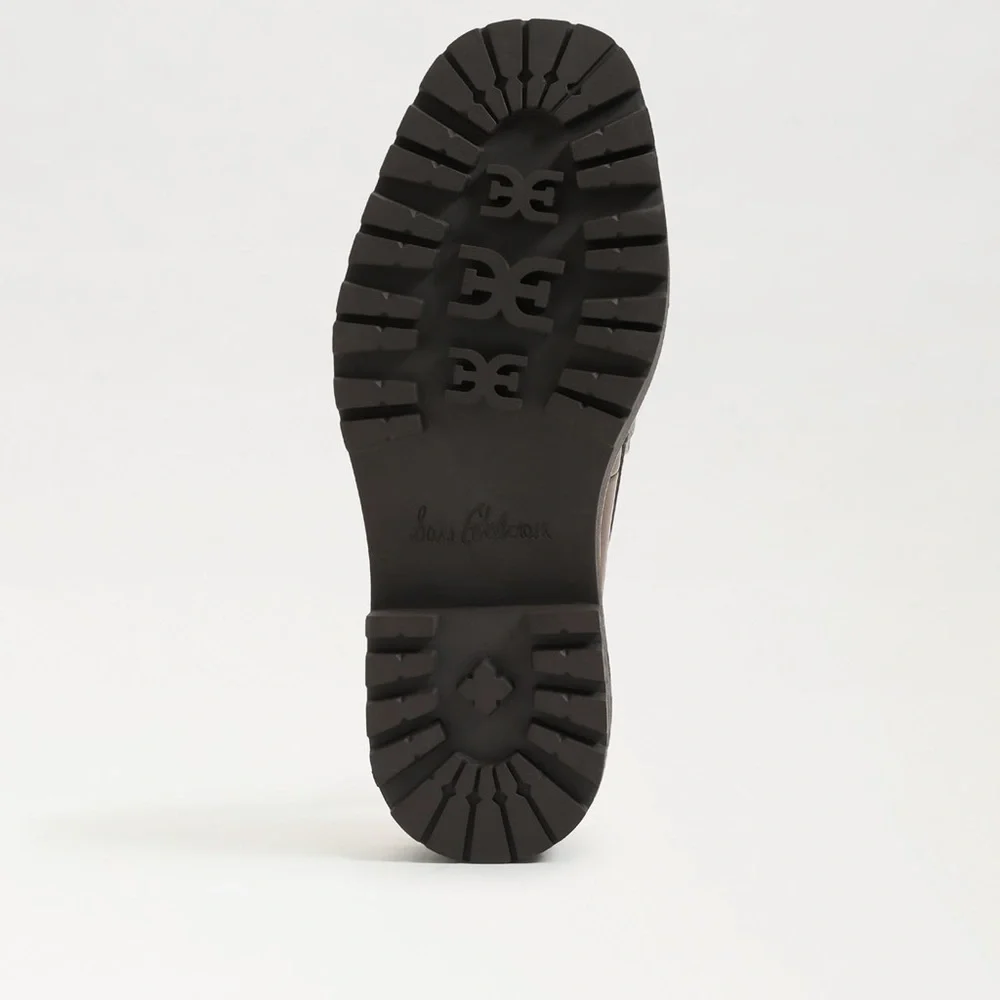 New🌟Sam Edelman -LAURS LUG SOLE LOAFER -Olive Taupe Modern Ivory Cedar
